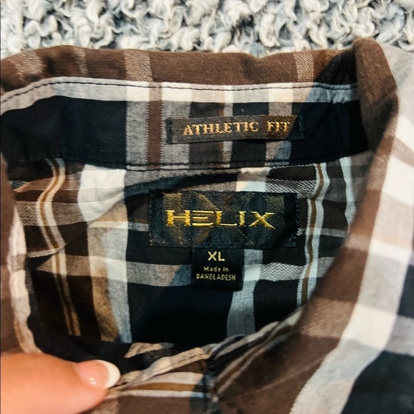 Mens Hélix Athletic Fit Shirt - Picture 3 of 3